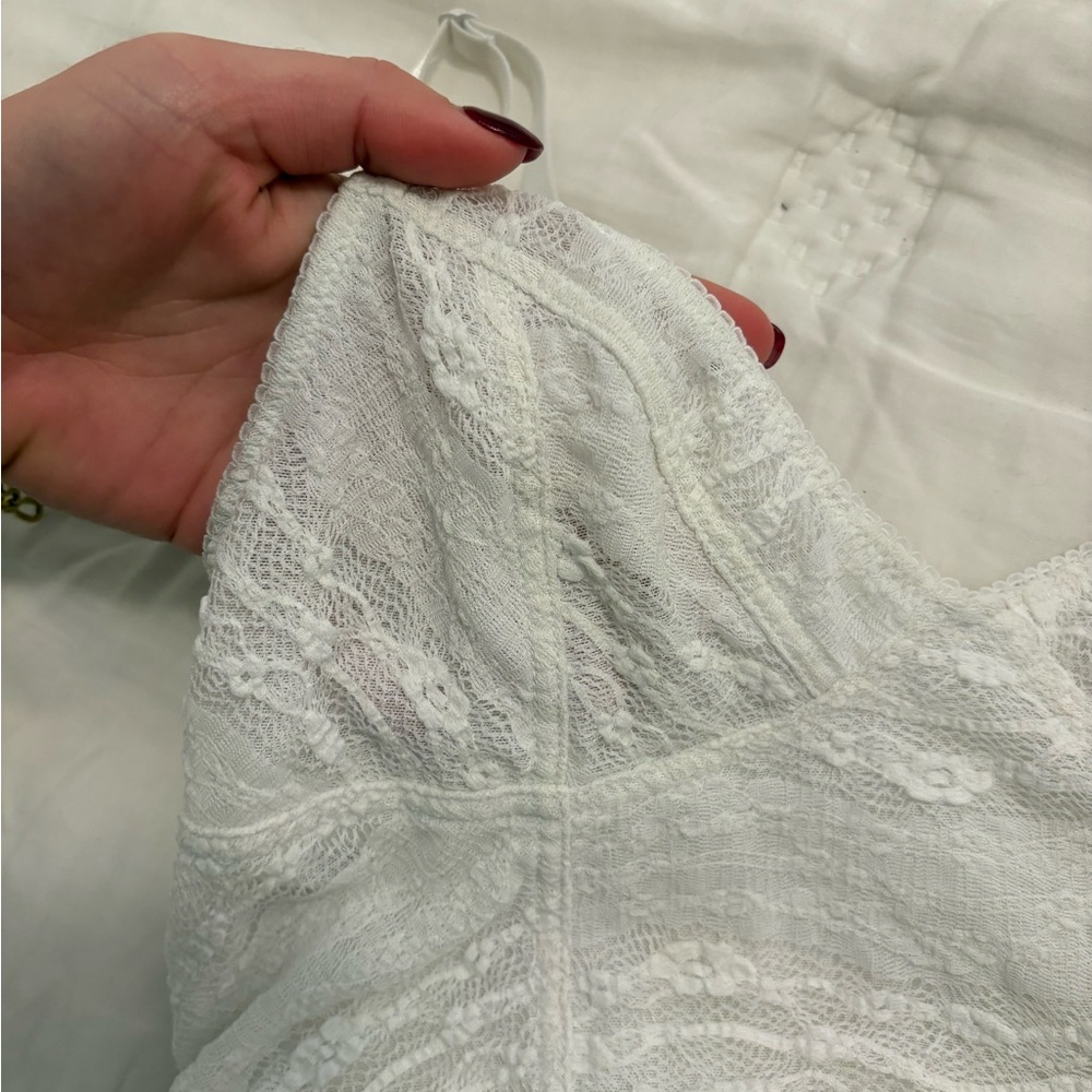 Free People Cream Lace Bralette - Picture 4 of 4